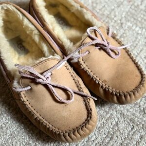 UGG Tan Moccasin Shoes